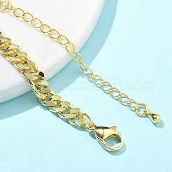 Bracelets cubiques en zircone cubique en laiton&nbsp;LS-BJEW-S158-05G