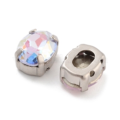 Ovale Opal-Strasse zum Aufnähen&nbsp;RGLA-G024-04A-P