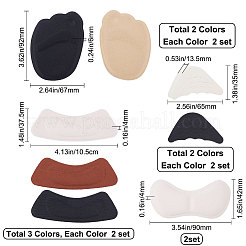16 jeu de 8 coussinets adhésifs en mousse pour talonnettes&nbsp;FIND-GF0002-02