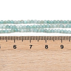 Natur amazonite Perle Stränge&nbsp;X-G-P279-42-2mm-01