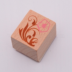 Holzstempel&nbsp;DIY-WH0177-76A