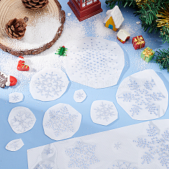 Hotfix-Strass in Schneeflockenform&nbsp;DIY-WH0399-76B
