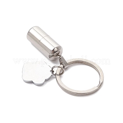Llaveros de acero inoxidable 304 con forma de bala&nbsp;KEYC-JKC01445