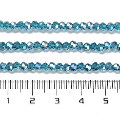 Perles en verre transparentes&nbsp;LS-EGLA-A035-T3mm-B12