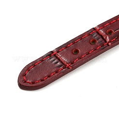 Strukturierte Lederarmbänder&nbsp;AJEW-K232-01G