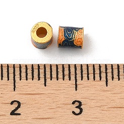 Mattgoldfarbene 925 Sterlingsilberperlen&nbsp;STER-M113-06MG