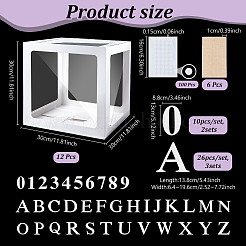 Adesivi autoadesivi in carta e plastica&nbsp;DIY-GW0001-09