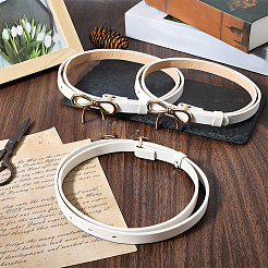 Cinturones de cadena de cuero sintético con lazo de aleación para mujer&nbsp;AJEW-CL0003-62A