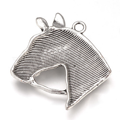 Pendente in lega stile tibetano&nbsp;X-TIBEP-T002-108AS-NR