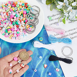 DIY Schlüsselbund machen Kits&nbsp;DIY-SC0031-89