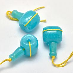 Pietra preziosa naturale 3 foro guru perline&nbsp;G-K208-02-B-10