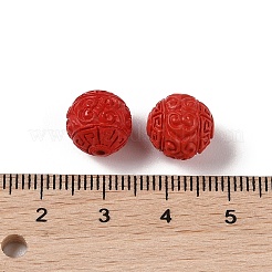 Perle intagliate in corallo sintetico&nbsp;CORA-C001-08A