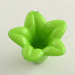 Opak Acryl Blume Perlkappen&nbsp;SACR-Q099-M55