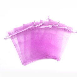 Sacs-cadeaux en organza avec cordon de serrage&nbsp;OP-R016-10x15cm-22