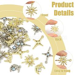 30 ensemble de 6 pendentifs en alliage et résine&nbsp;FIND-FS0004-90