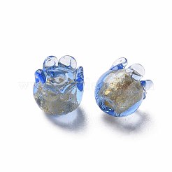 Oro a mano perle di MURANO&nbsp;FOIL-T004-04C