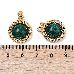Colgantes de latón con piedras preciosas&nbsp;KK-Q030-27A-G
