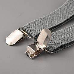 Verstellbare strapazierfähige Y-Hosenträger aus Polyester&nbsp;AJEW-WH0307-23F
