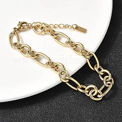 Figaro-Kettenarmband aus 304er Edelstahl für Damen&nbsp;BJEW-Z140-03G