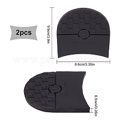 Scarpe in gomma antiscivolo fondo tacco suola&nbsp;DIY-WH0319-41