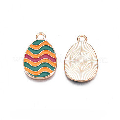 Pendentifs d'émail en alliage&nbsp;ENAM-S115-153
