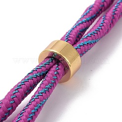 Silberarmbänder aus Nylonschnur&nbsp;MAK-C003-01G