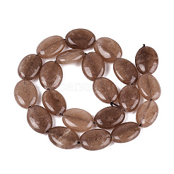 Chapelets de perles en jade blanc naturel teinté&nbsp;G-N370-01A-09