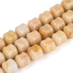 Natürlichen Topas Jade Perlen Stränge&nbsp;G-N353-06A-02