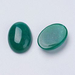 Cabochons de jade blanc naturel&nbsp;G-F400-02-10x14mm
