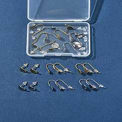 24 gancho para pendientes de acero inoxidable 304&nbsp;STAS-FS0001-94