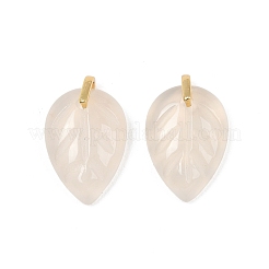 Pendentifs sculptés en pierre naturelle mélangée&nbsp;GG-CBA4154-04G