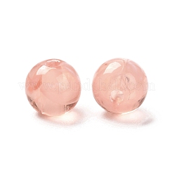 Abalorios de acrílico de imitación del jade&nbsp;MACR-G066-01C