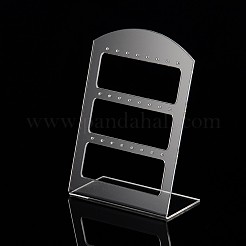 Organisches Glas Ohrring-Display-Racks&nbsp;X-EDIS-N001-02B