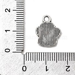 Tibetischen Stil Violinschlüssel Anhänger Strass-Cabochon Fassungen&nbsp;TIBEP-R338-30AS-RS