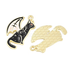 Alliage avec pendentifs en émail noir&nbsp;AL-CBA2919-02G-07