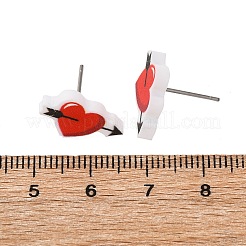 Aretes de madera&nbsp;EJEW-M063-01A