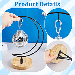 Eisen mit Holzdisplayständern&nbsp;ODIS-WH0080-28A