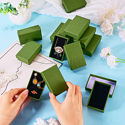 12 boîte de rangement de bijoux en carton avec éponge&nbsp;CON-TA0001-43D