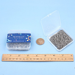 Gelötete Büroklammerketten aus Messing&nbsp;CHC-SC0001-01D-P