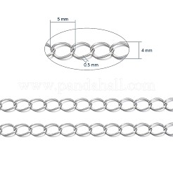 Catene di ottone ritorti&nbsp;LS-CHC-Q001-5x4mm-P