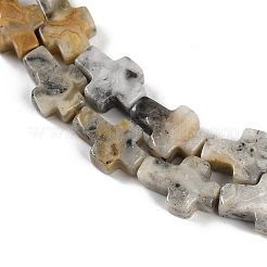 Chapelets de perles en agate fou naturel&nbsp;G-I369-A04-01