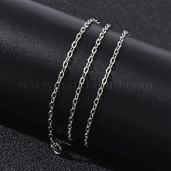 Collares de cadena de cable de acero inoxidable 304 de 1.6 mm para mujer&nbsp;SA-CBACA62-03P