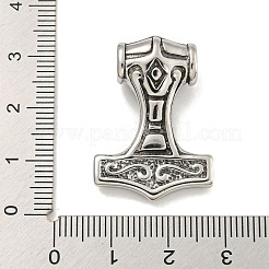 Anhänger aus chirurgischem Edelstahl 316&nbsp;STAS-E212-98AS