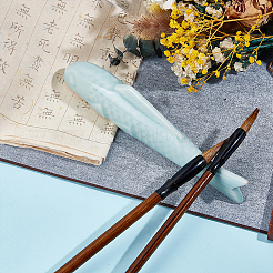 Fisch porzellan chinesische kalligraphie briefbeschwerer guss&nbsp;AJEW-WH0696-437