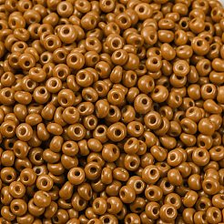 8/0 cuisson de peinture perles rocailles en verre &nbsp;X1-SEED-M012-02A-51