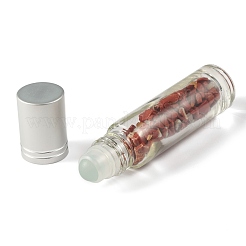 Flaconi a sfera con perline di diaspro rosso naturale&nbsp;AJEW-H101-01E