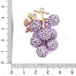 Aluminium Anhänger & Charms&nbsp;CLAY-C007-02B