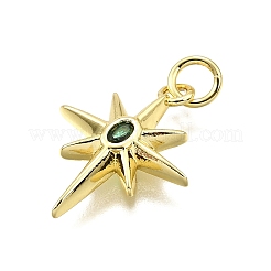 Ottone micro spianare pendenti zirconi&nbsp;LS-KK-Z100-17G