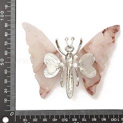 Natürliche eisenhaltige Quarzmineralornamente&nbsp;G-D089-02P-02