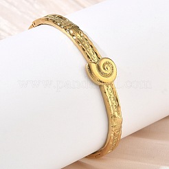Bracciali rigidi con cerniera in acciaio inossidabile 304&nbsp;SA-CBAB92B-15G